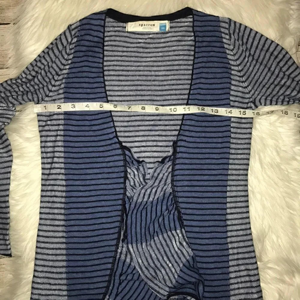 Anthro | Sparrow Open Front, Waterfall Cardigan